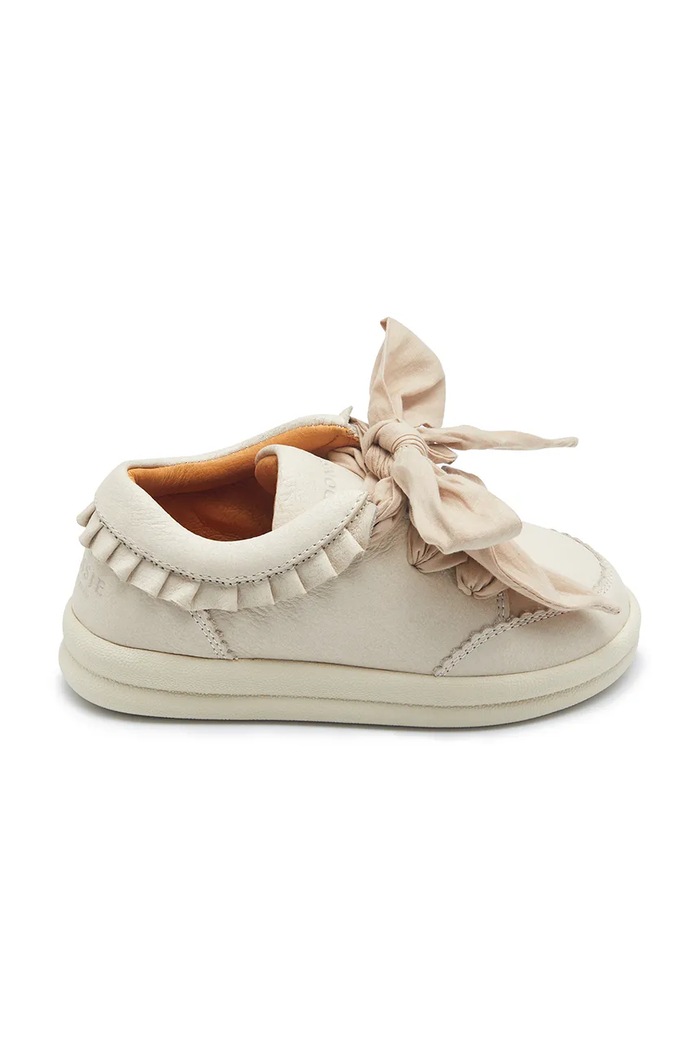 Детски велурени маратонки Donsje Lexley Sneakers 2029000.22.28 бежов
