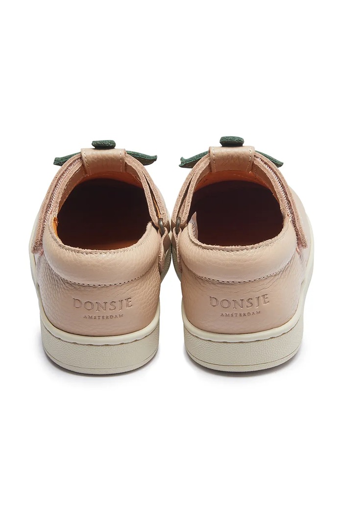 Dětské kožené polobotky Donsje Lowy Shoes Strawberry růžová 2029105