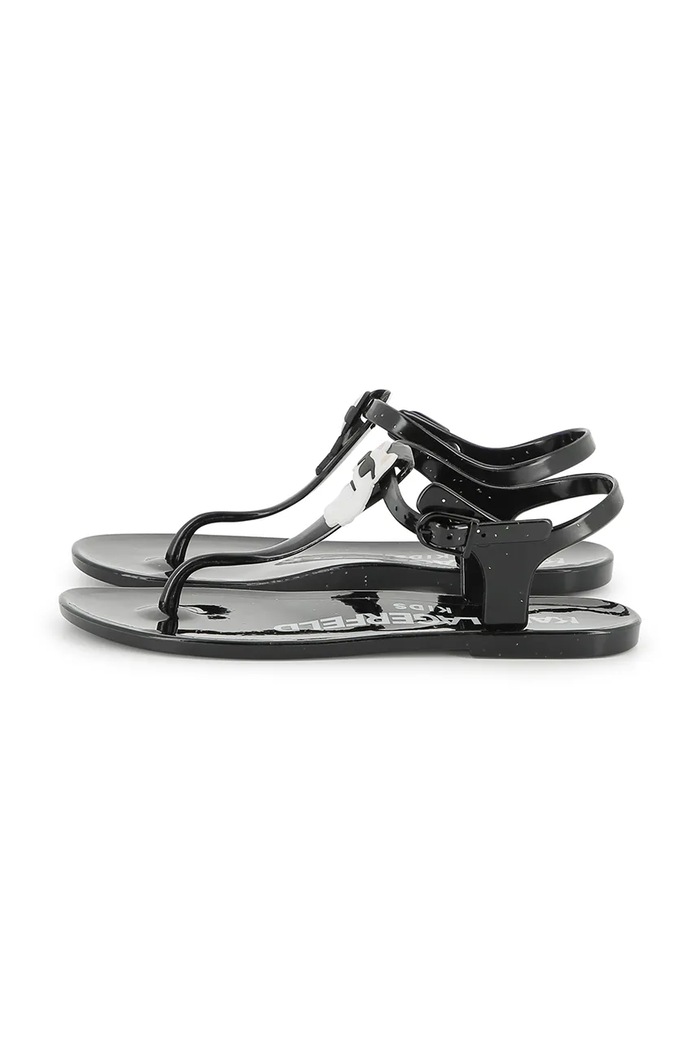 Детски сандали Karl Lagerfeld Z30370.27.35 черен SS25