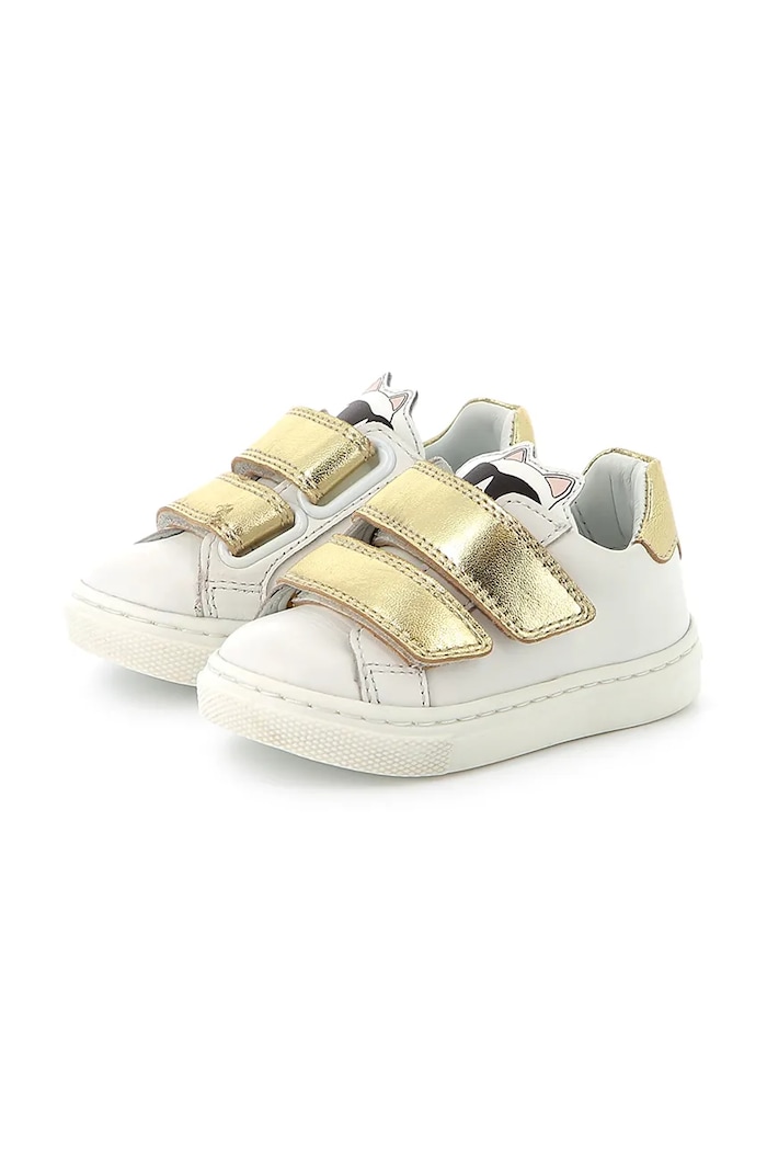 Karl Lagerfeld sneakersy dziecięce Z30383.28.30 biały SS25