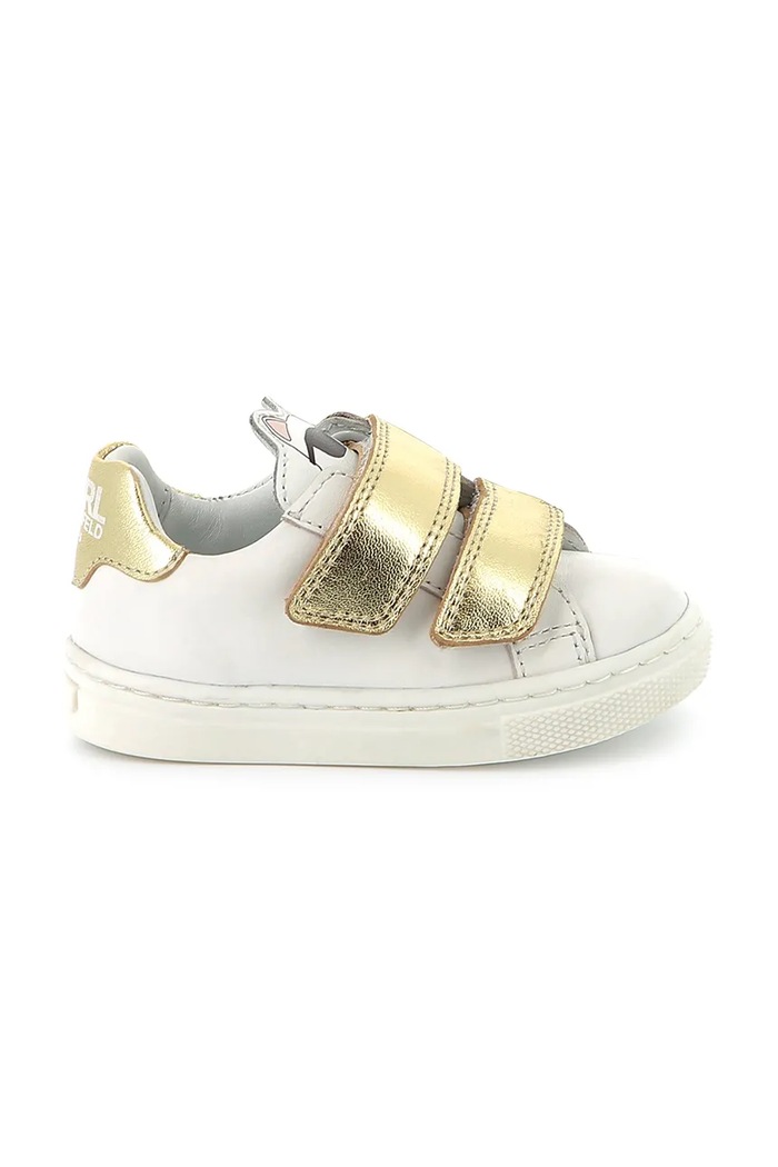 Dziewczynka Karl Lagerfeld sneakersy dziecięce Z30383.28.30 biały