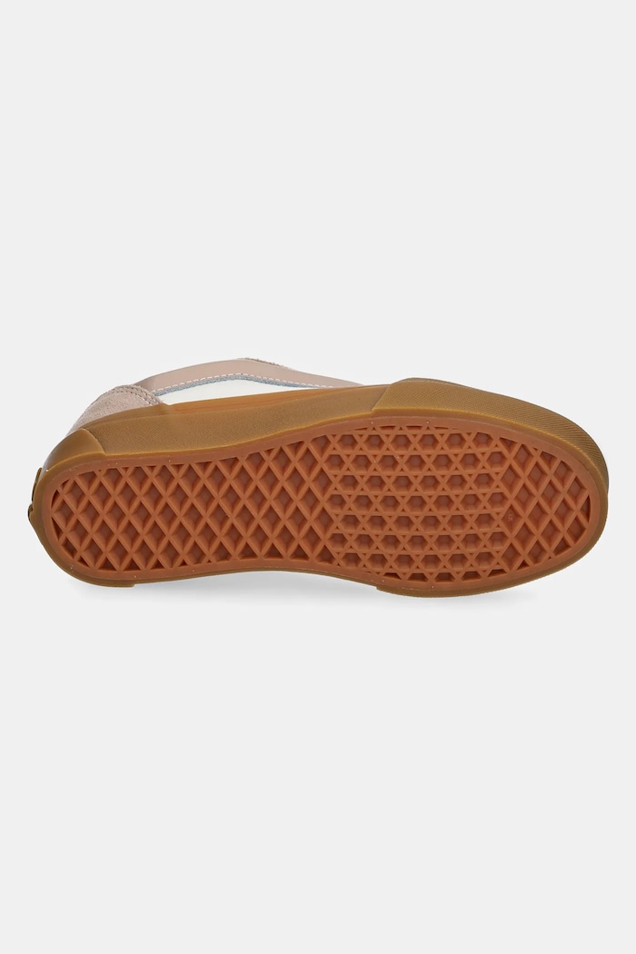 Детски ниски кецове Vans Knu Skool VN000D2TBRO1 кафяв