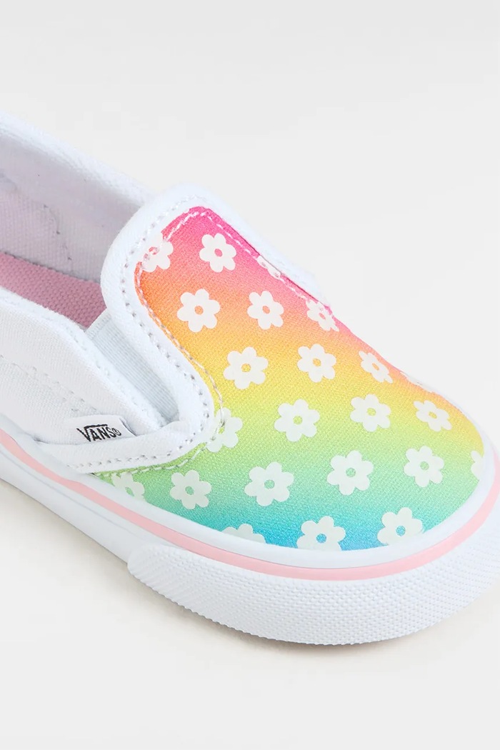 Dziewczynka Vans tenisówki dziecięce Slip-On V VN000D0SBOY1 biały