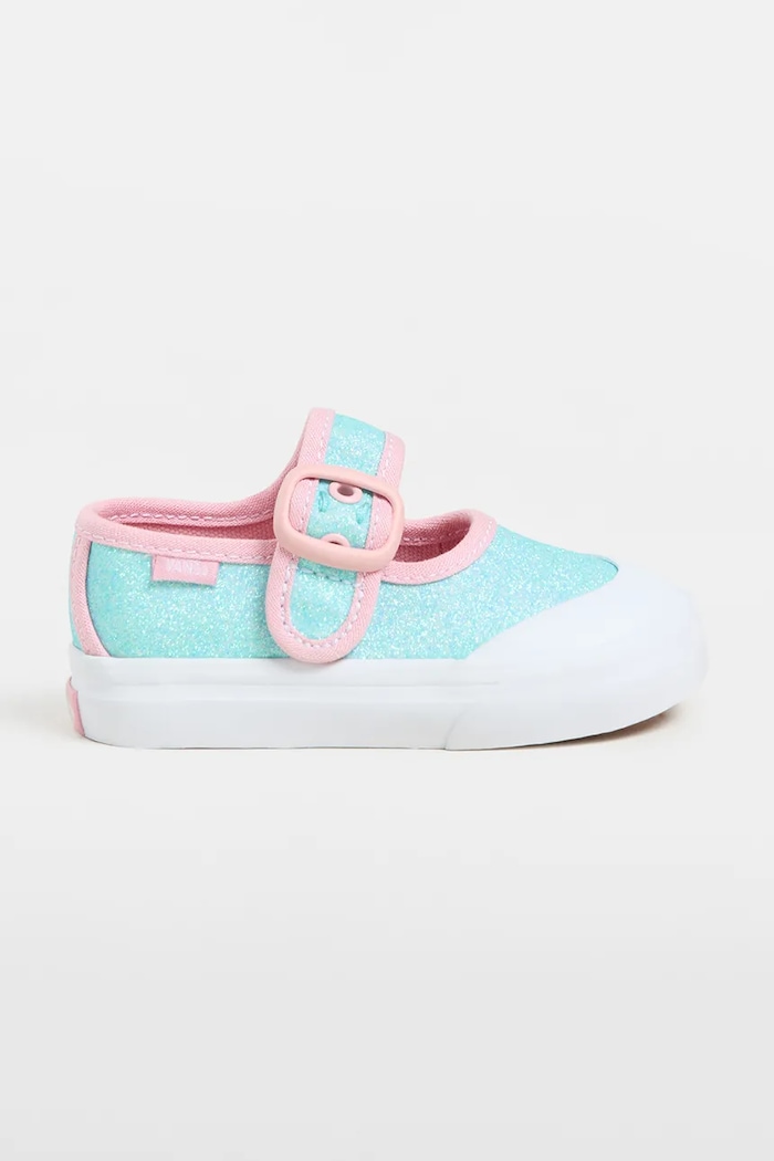 Tenisky Vans Mary Jane textilní tyrkysová VN000CRY6V61