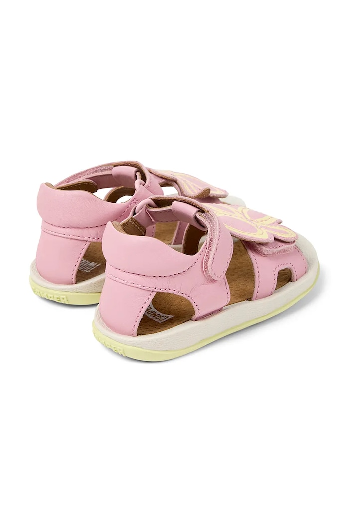 Παιδικά δερμάτινα σανδάλια Camper Bicho TWS FW ροζ K800632