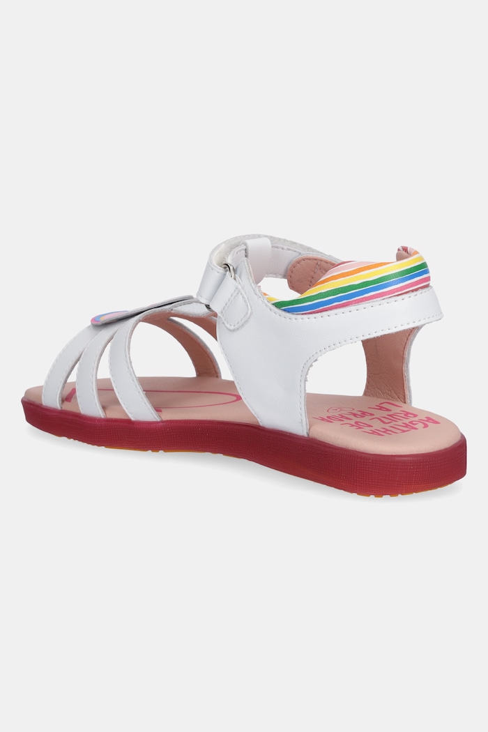 Dievča Detské kožené sandále Agatha Ruiz de la Prada 252963.28.34 biela