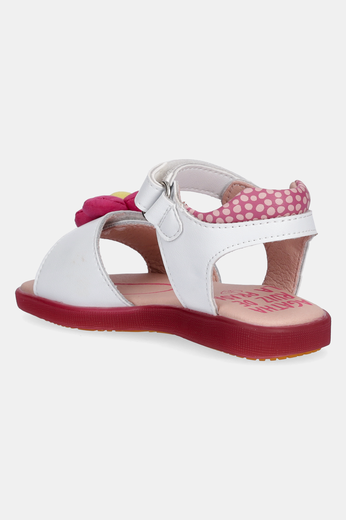 Fete Agatha Ruiz de la Prada Sandale din piele pentru copii 252964.24.27 alb