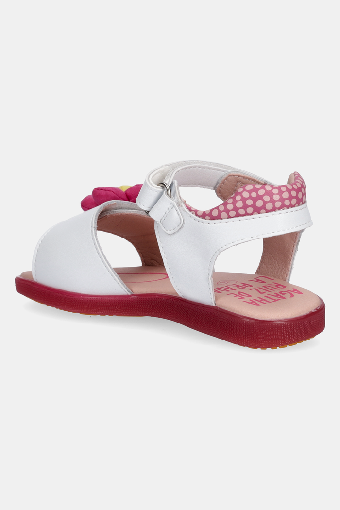 DÍVKA Dětské kožené sandály Agatha Ruiz de la Prada 252964.28.34 bílá