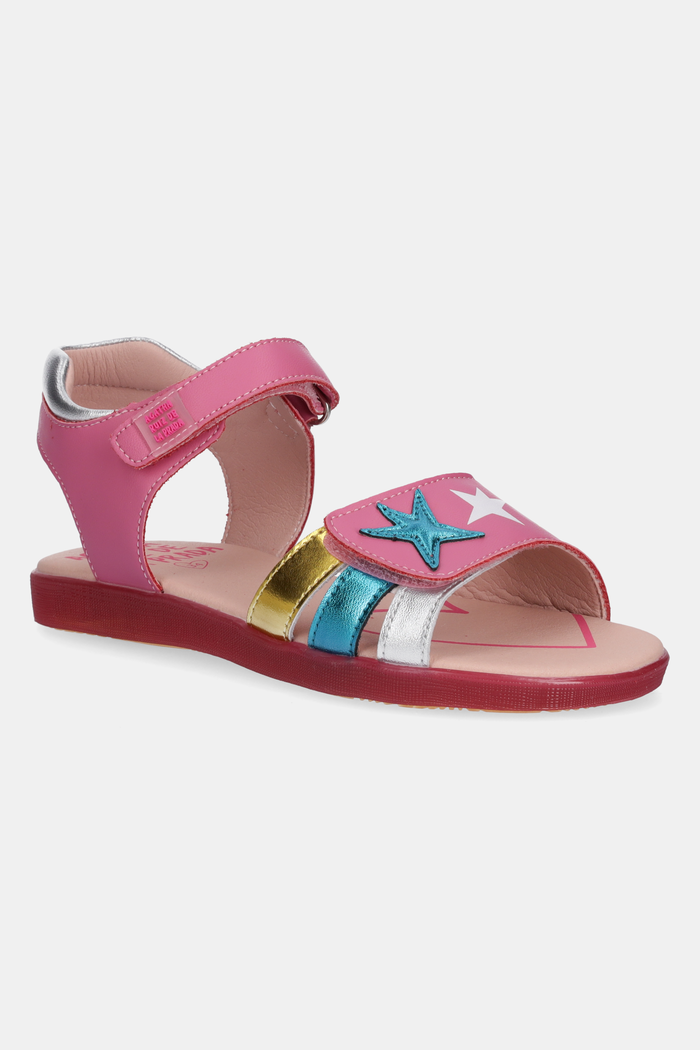 Dětské kožené sandály Agatha Ruiz de la Prada růžová 252960.28.34