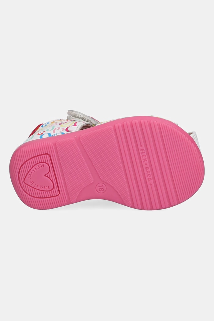 Detské kožené sandále Agatha Ruiz de la Prada 252902 biela