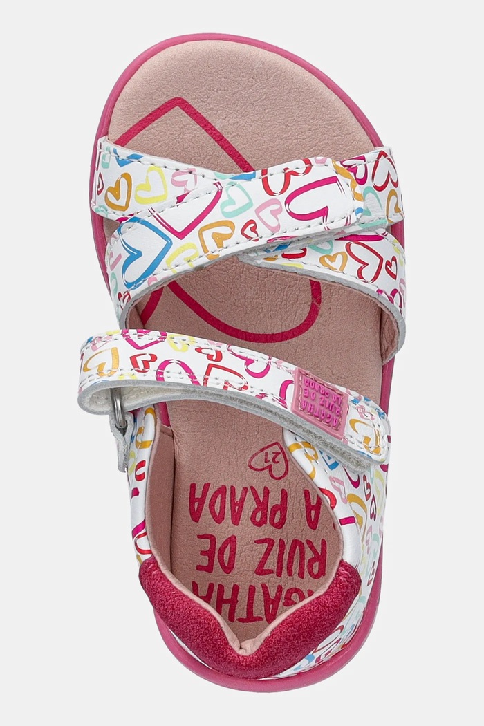 Сандали Agatha Ruiz de la Prada бял 252903
