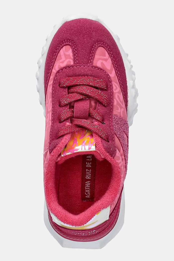 Agatha Ruiz de la Prada scarpe da ginnastica per bambini rosa 252985