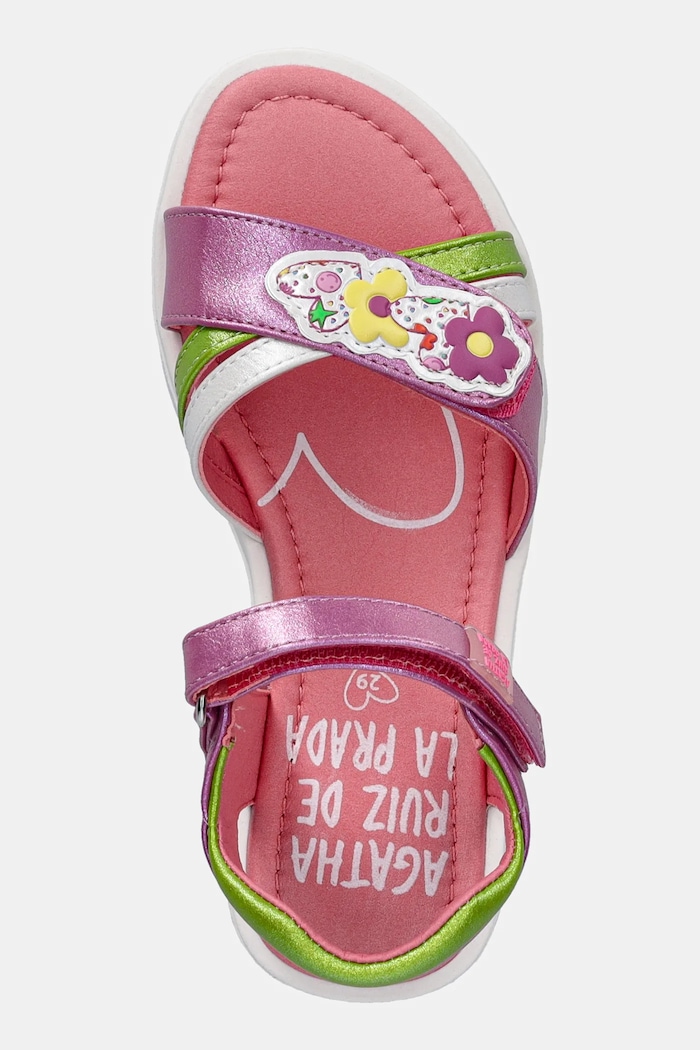 Agatha Ruiz de la Prada sandały dziecięce różowy 252970