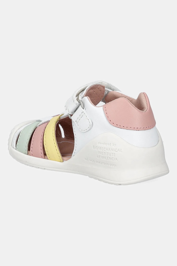 Fete Biomecanics sandale din piele pentru copii 252104 multicolor
