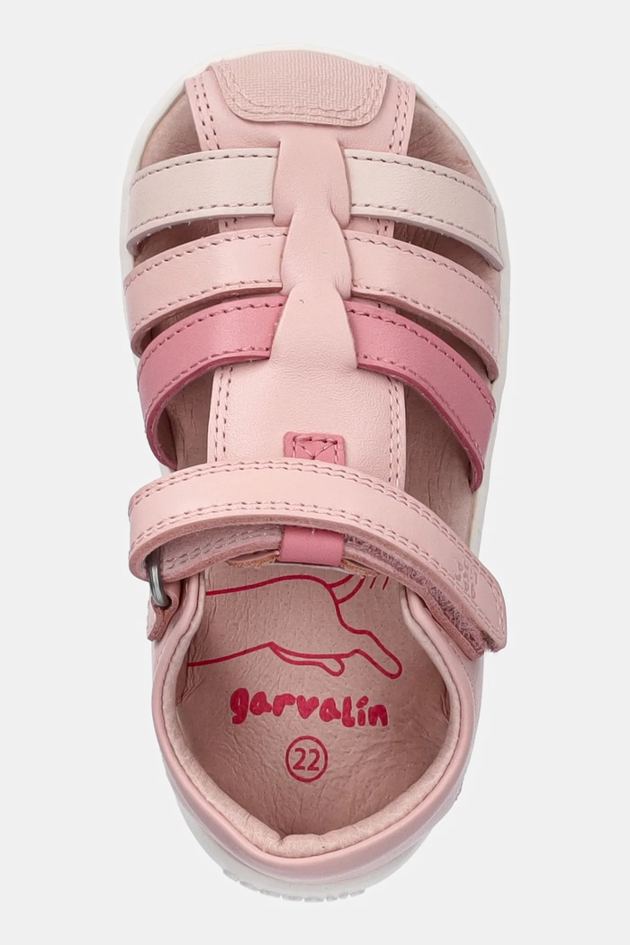 Garvalin sandale de piele roz 252332.G.19.23