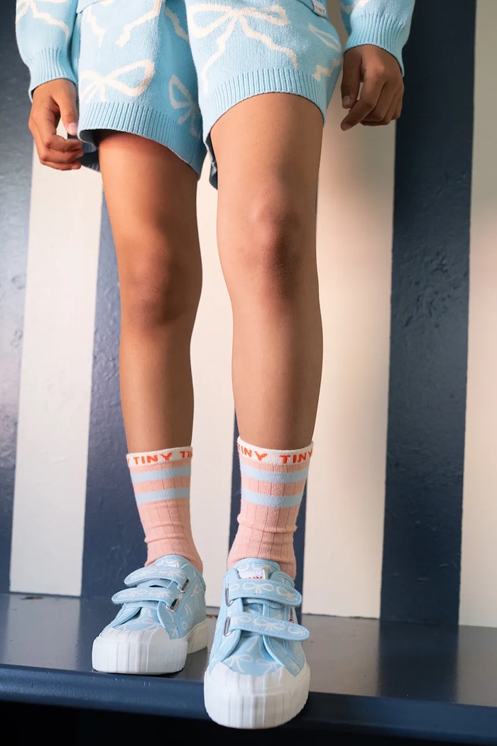 Dječje tenisice Tinycottons BOWS SNEAKERS X SUPERGA SS25.904