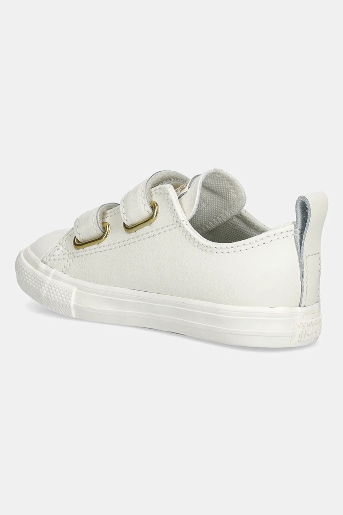Djevojčice Dječje kožne tenisice Converse Chuck Taylor All Star 2V A13793C bijela
