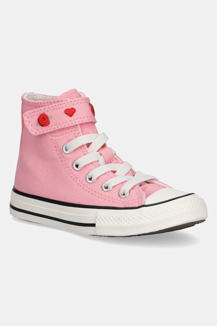 Dječje tenisice Converse Chuck Taylor All Star 1V visoka roza A10714C
