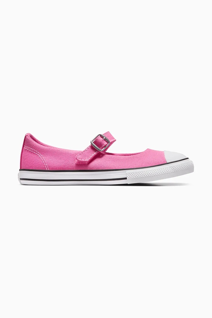 Converse tenisi copii Chuck Taylor All Star Dainty Mary Jane mic de statură roz A12730C