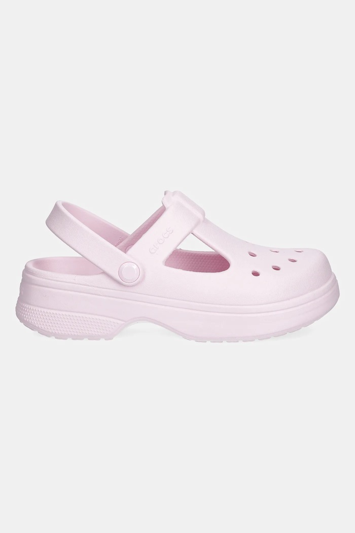 Crocs sandały CLASSIC MARY JANE CLOG KIDS 210615.CROCS.CLASSIC.MA różowy SS25