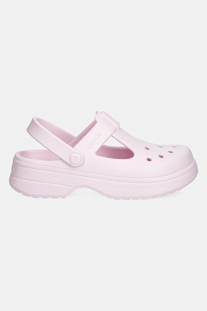 Crocs sandały CLASSIC MARY JANE CLOG KIDS 210615.CROCS.CLASSIC.MA różowy SS25