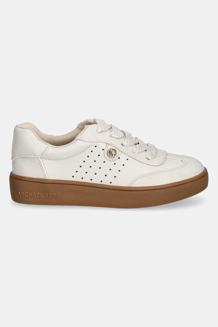 Michael Kors Sneakersy dziecięce JEM SCOTTY MK02284256 beżowy SS25