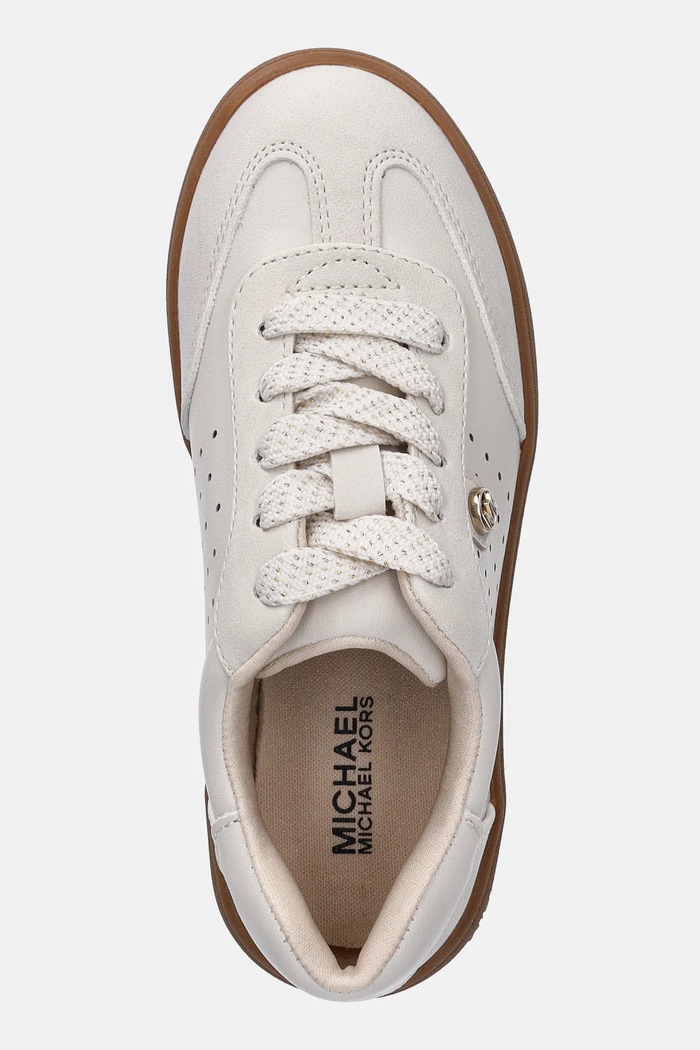 Sneakersy dziecięce JEM SCOTTY Michael Kors MK02284256 beżowy