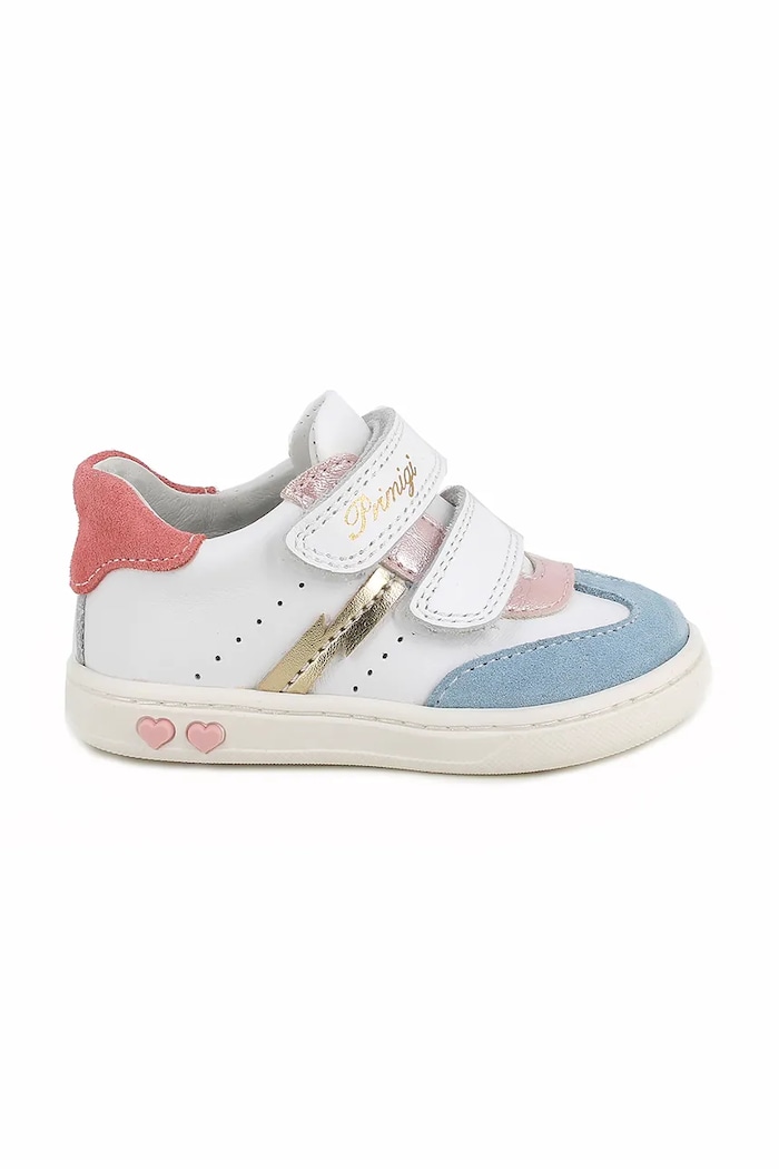 Dětské kožené sneakers boty Primigi 7903422 bílá SS25