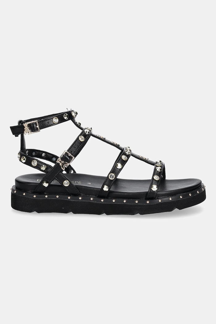 Patrizia Pepe Girl sandały PPJ347 czarny SS25