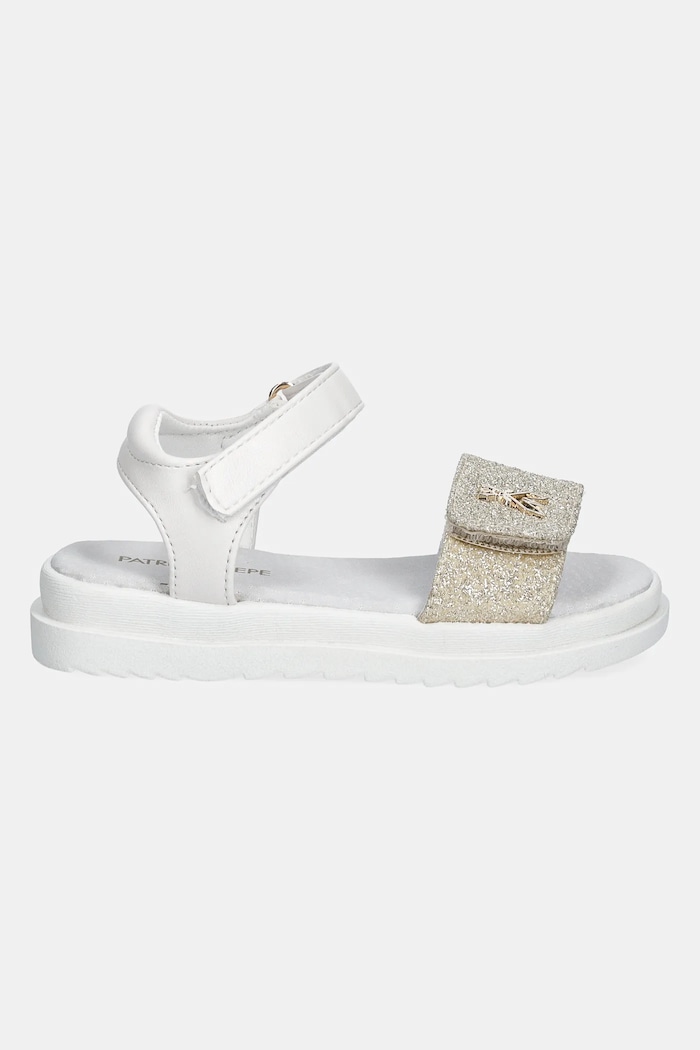 Patrizia Pepe Girl sandały PPK364 złoty SS25