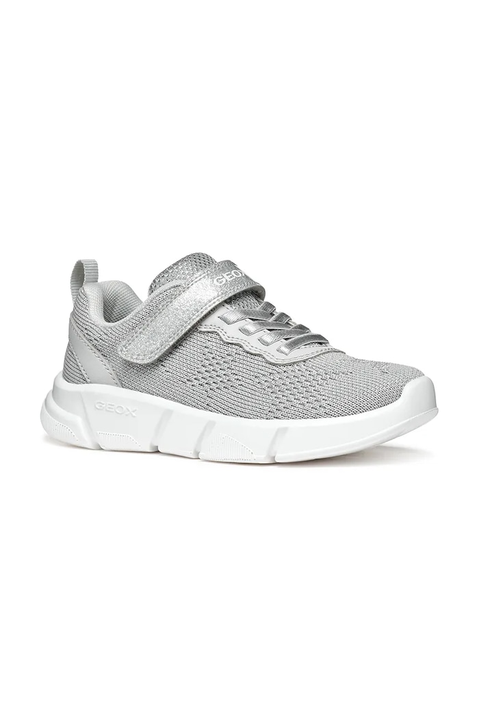 Geox sneakersy dziecięce ARIL syntetyczny srebrny J55DLB.07QBC.24.27