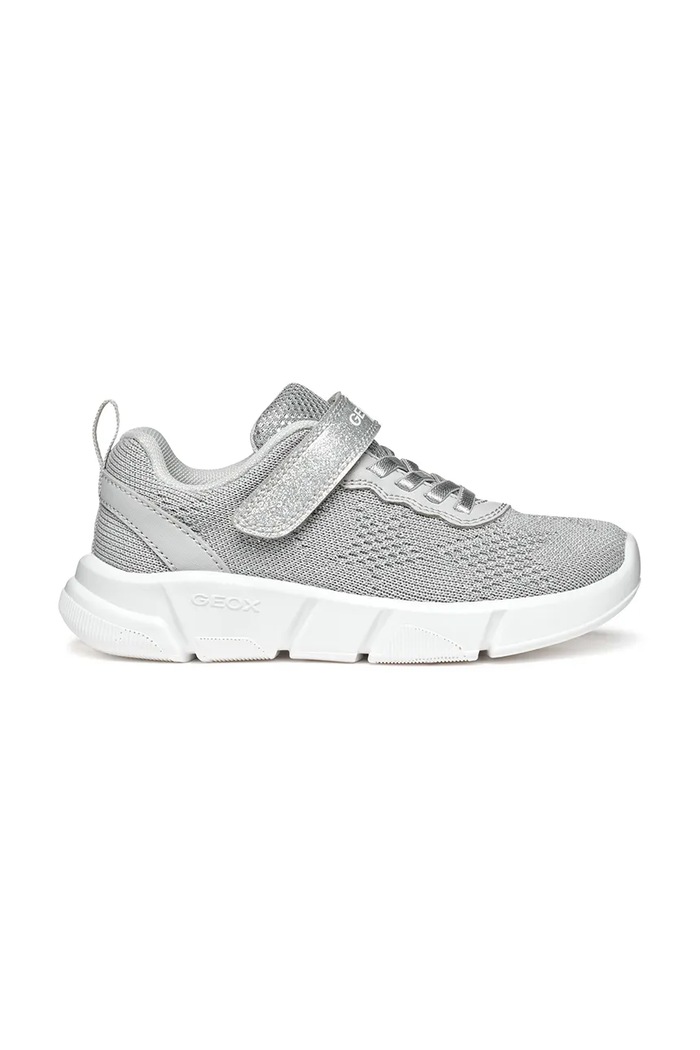 Geox sneakersy dziecięce ARIL J55DLB.07QBC.24.27 srebrny SS26