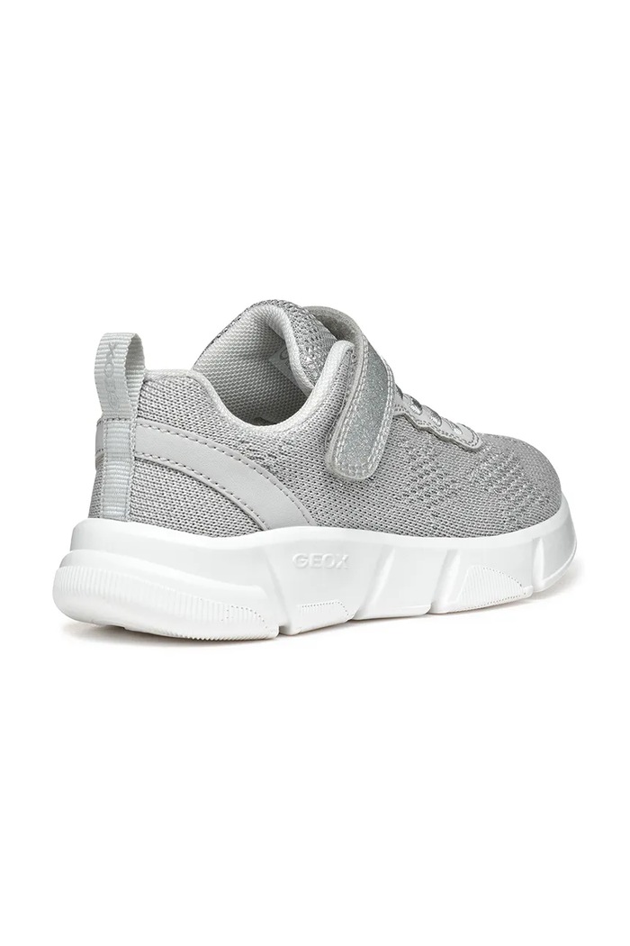 Dziewczynka Geox sneakersy dziecięce ARIL J55DLB.07QBC.24.27 srebrny