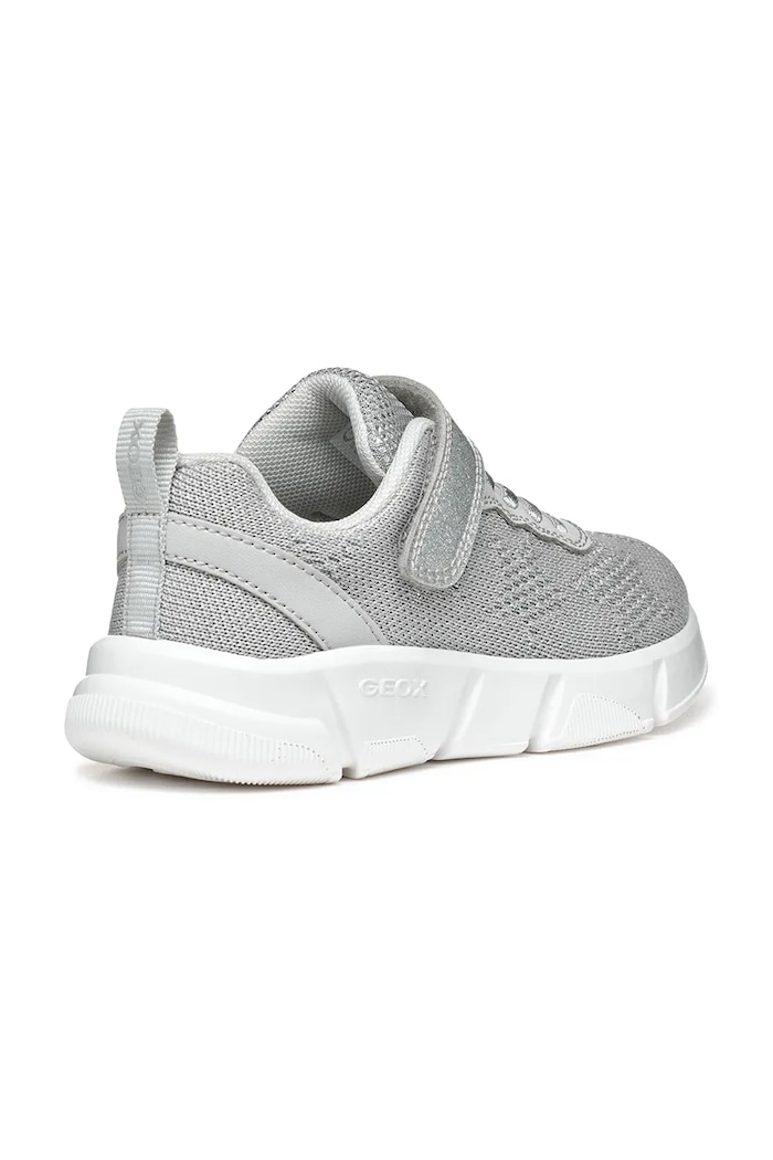 Dziewczynka Geox sneakersy dziecięce ARIL J55DLB.07QBC.24.27 srebrny