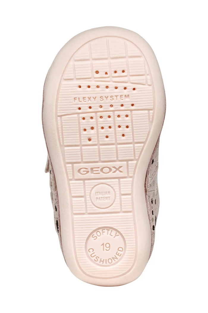 Dětské semišové polobotky Geox TUTIM B9440B.007BC