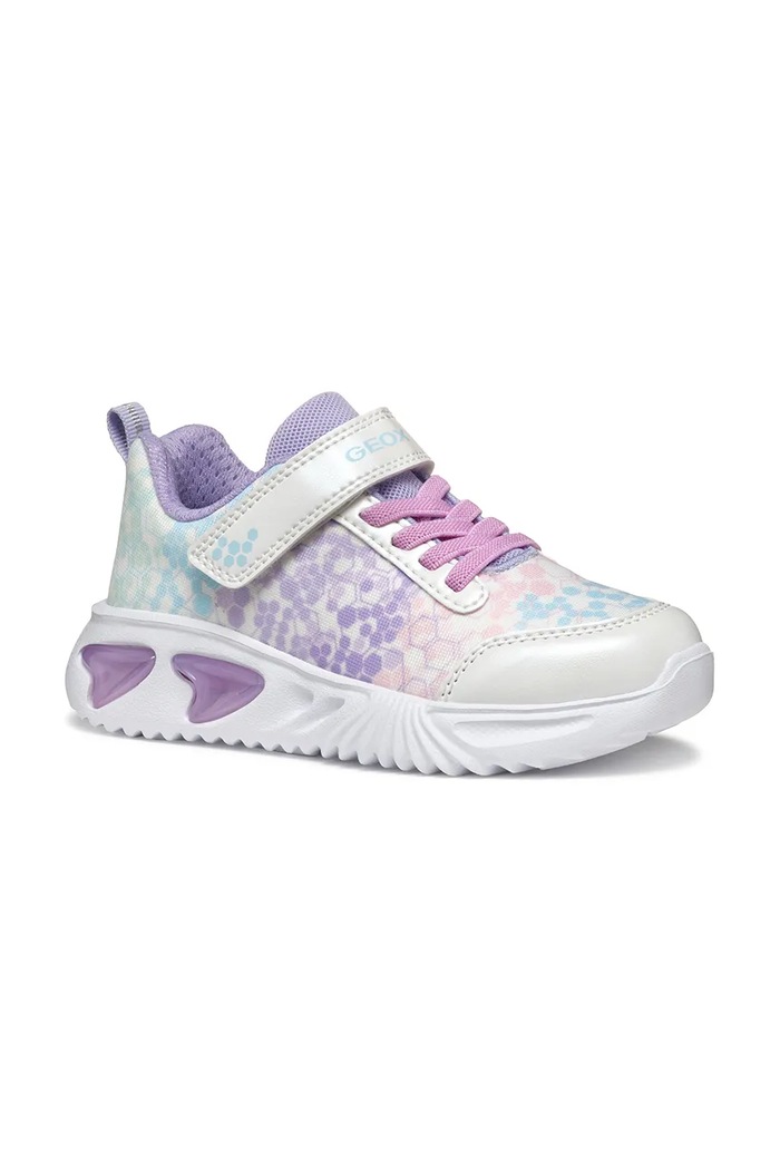 Geox sneakersy dziecięce ASSISTER imitacja skóry licowej biały J45E9B.02ABC.24.27