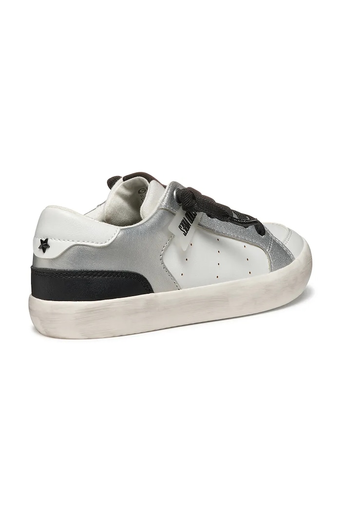 Dziewczynka Geox sneakersy dziecięce GISLI J554NA.054AJ.28.35 srebrny