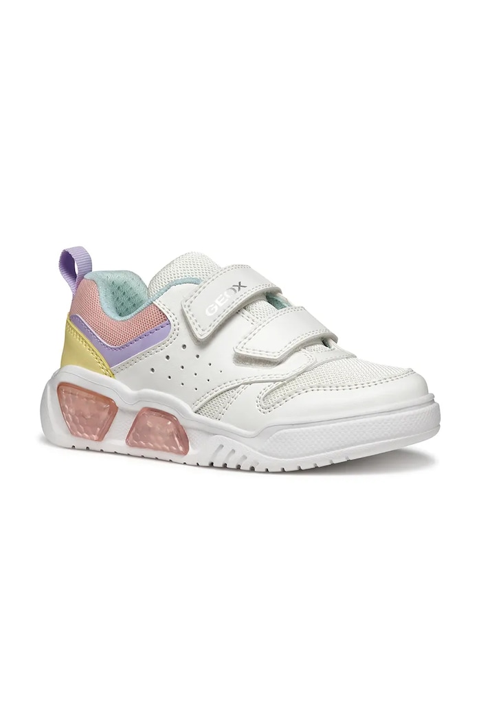 Geox Sneakersy dziecięce ILLUMINUS biały J55HPA.014BU.36.38