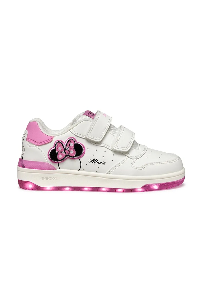 Dziewczynka Geox sneakersy dziecięce WASHIBA J55HXB.000BC.28.35 biały