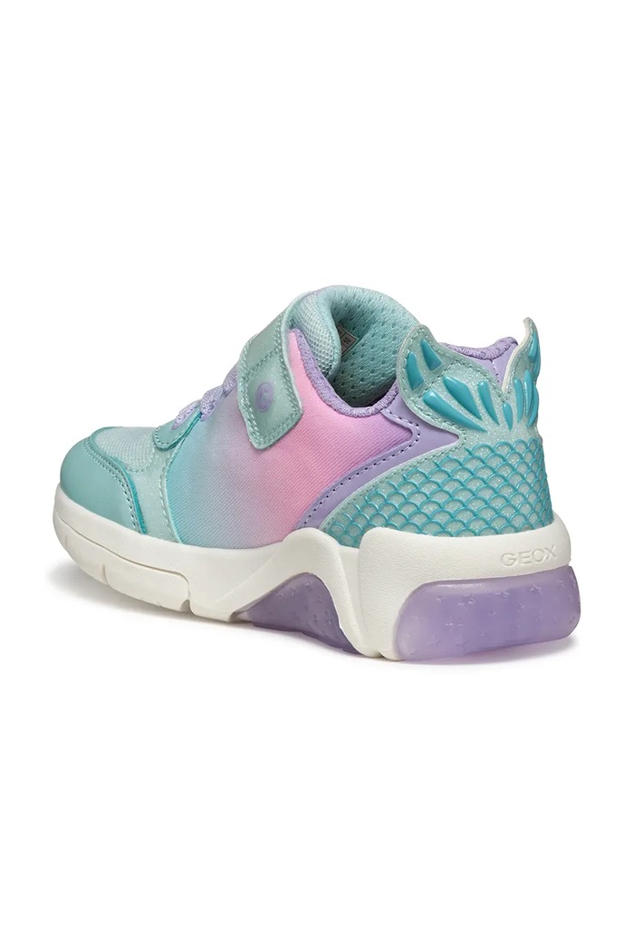 Geox sneakersy dziecięce FADINLIGHT J55M4B.0ANKC.24.27 turkusowy