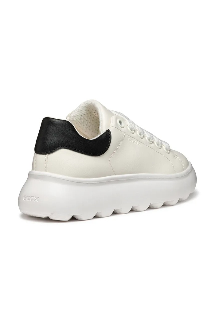 Fete Geox sneakers pentru copii PUFFYPOP J55MRA.000BC.36.39 alb