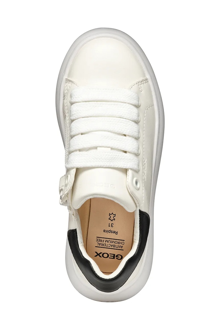Geox sneakers pentru copii PUFFYPOP J55MRA.000BC.36.39 alb