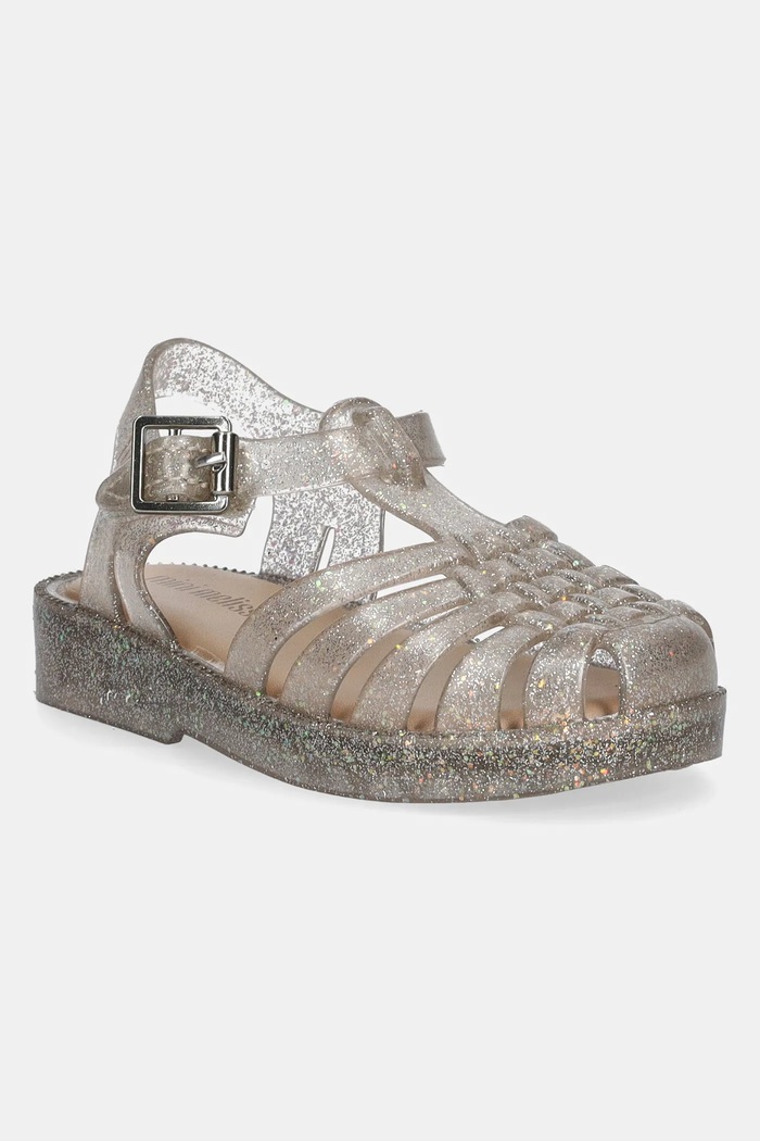 Sandály Melissa POSSESSION SHINY textilní průhledná M.33522