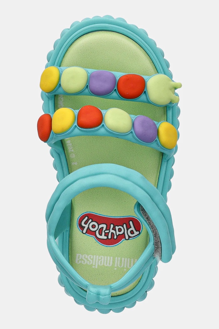 Dječje sandale Melissa CREATE + PLAY DOH tirkizna M.35989