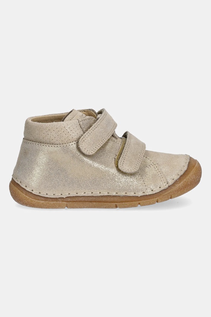 Froddo Dětské semišové polobotky Froddo PAIX UP G2130346.G.25.26 zlatá SS25