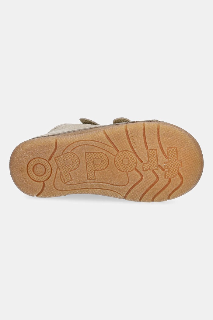 Dětské semišové polobotky Froddo PAIX UP Froddo zlatá G2130346.G.25.26