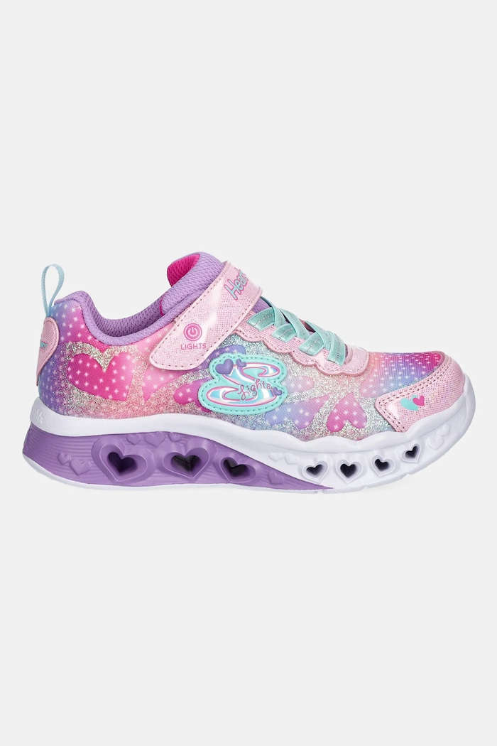 Detské tenisky Skechers FLUTTER HEART LIGHTS 302315L.PPYA ružová SS25