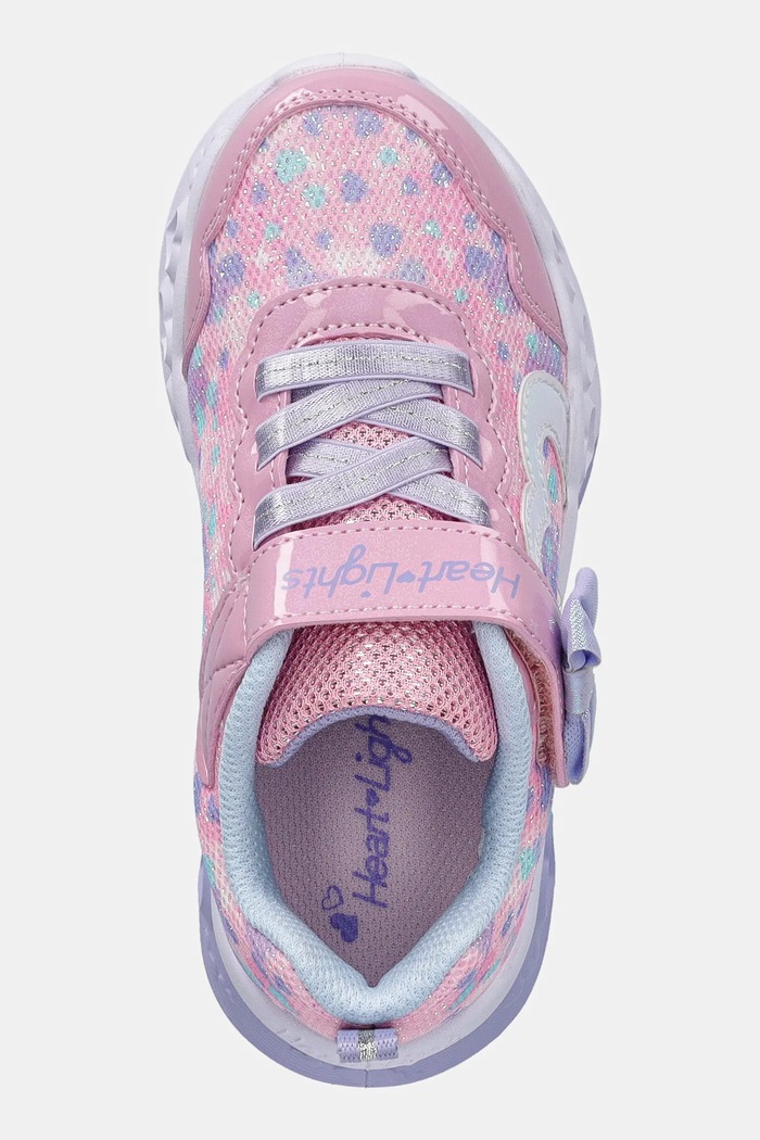 Skechers gyerek sportcipő FLUTTER HEART LIGHTS rózsaszín 302691N