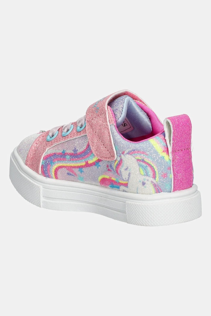Dziewczynka Skechers trampki TWINKLE SPARKS 314818N różowy