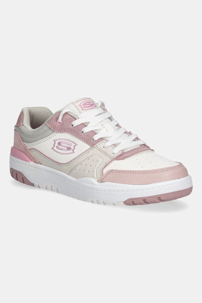 Детски маратонки Skechers SKX-228 гладка кожа розов 310230L